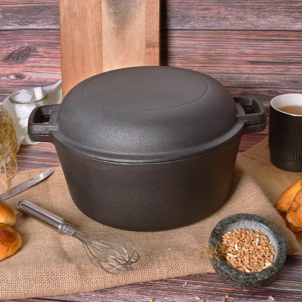 مقلاة خبز الحديد الزهر