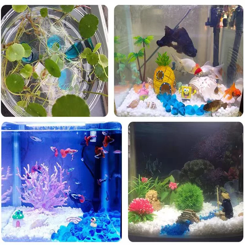 الخرز الزجاجي الملون يستخدم في لصق الأحجار والديكور