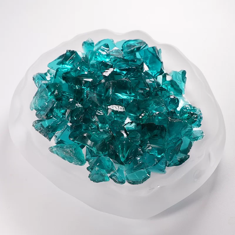 رمل زجاجي ملون لتيرازو