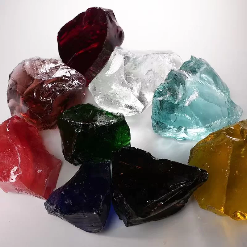 رمل زجاجي ملون لتيرازو